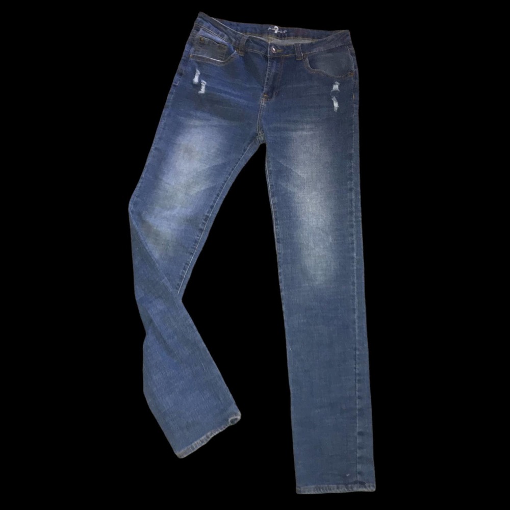 7 FOR ALL MANKIND SLIMMY JEANS SZ 16